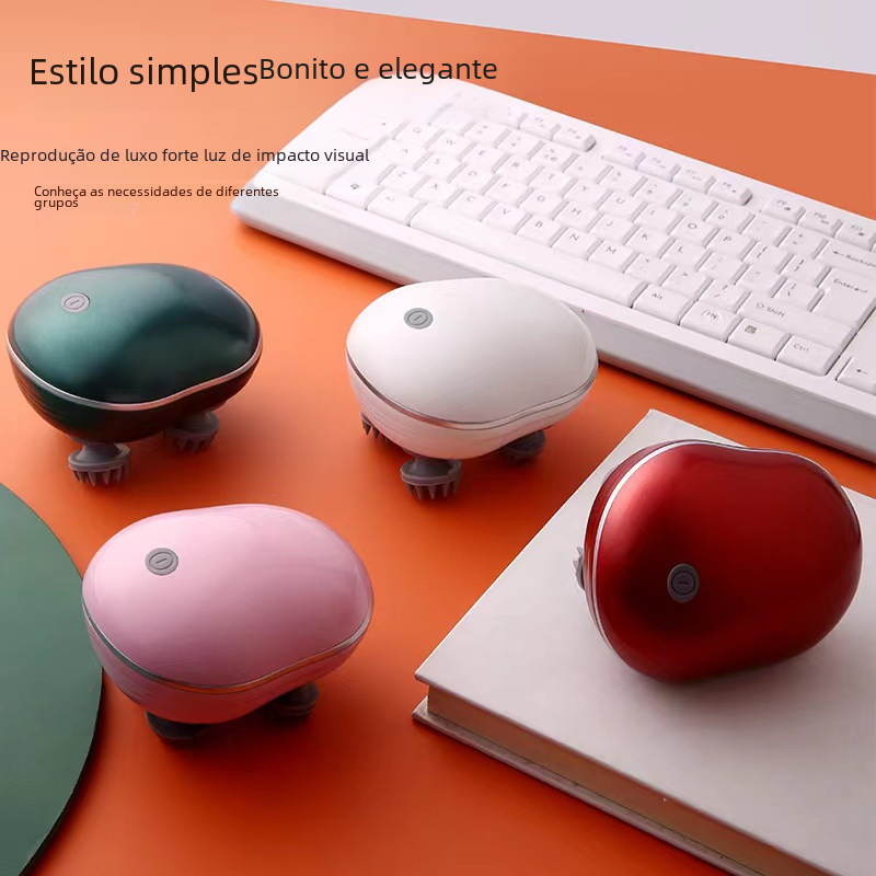 Mini Smart Electric Scalp Massager with Red Light