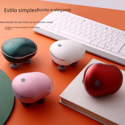 Mini Smart Electric Scalp Massager with Red Light