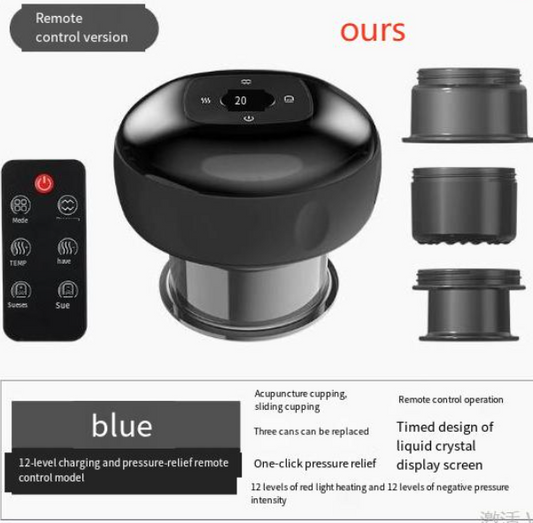 Red Light Physiotherapy Electric Cupping Massager